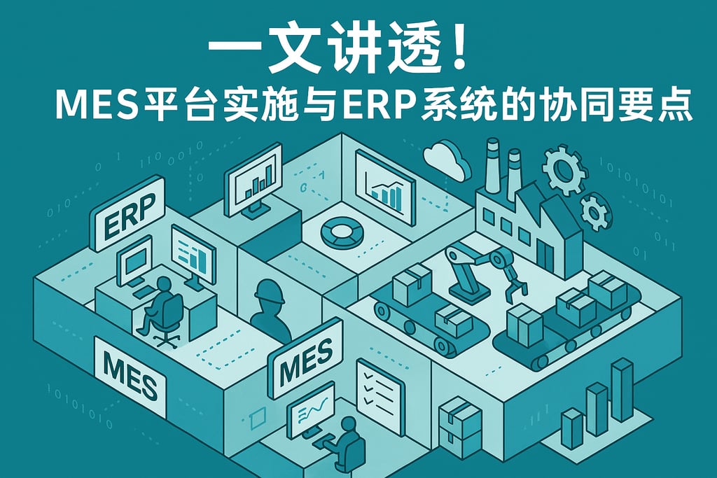 一文讲透！MES 平台实施与 ERP 系统的协同要点
